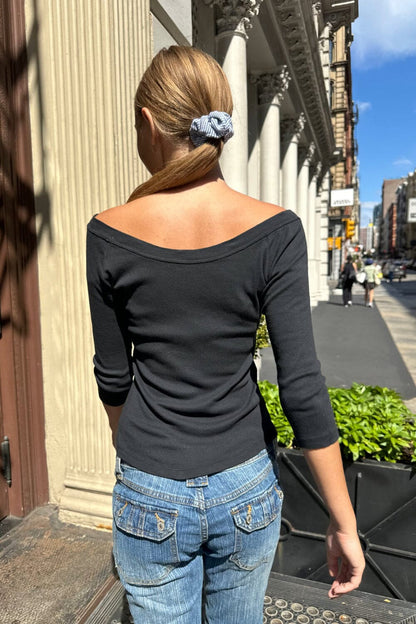 Camila Off The Shoulder Top - Brandy Melville