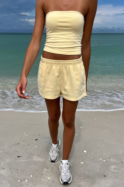 Rosa Sweatshorts - Brandy Melville