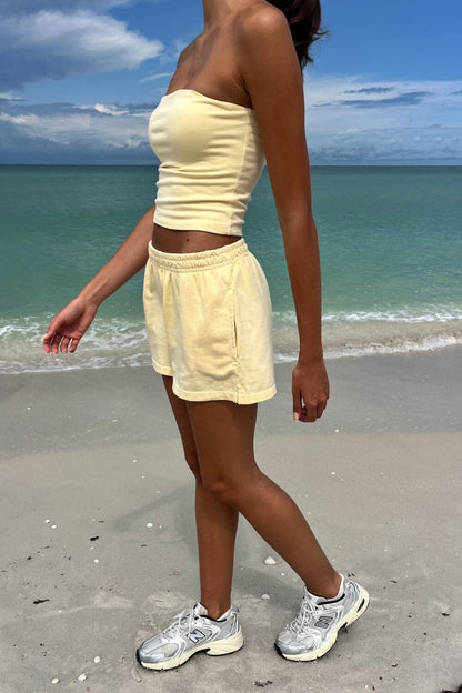 Rosa Sweatshorts - Brandy Melville