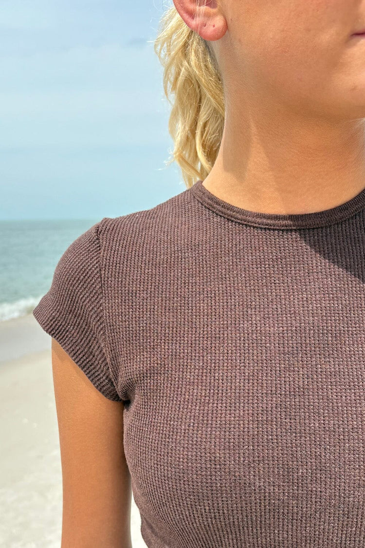 Ashlyn Thermal Top - Brandy Melville