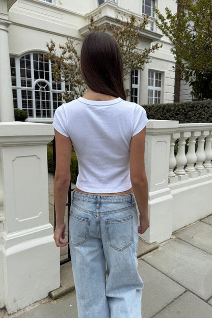 Ashlyn Tiger Top - Brandy Melville