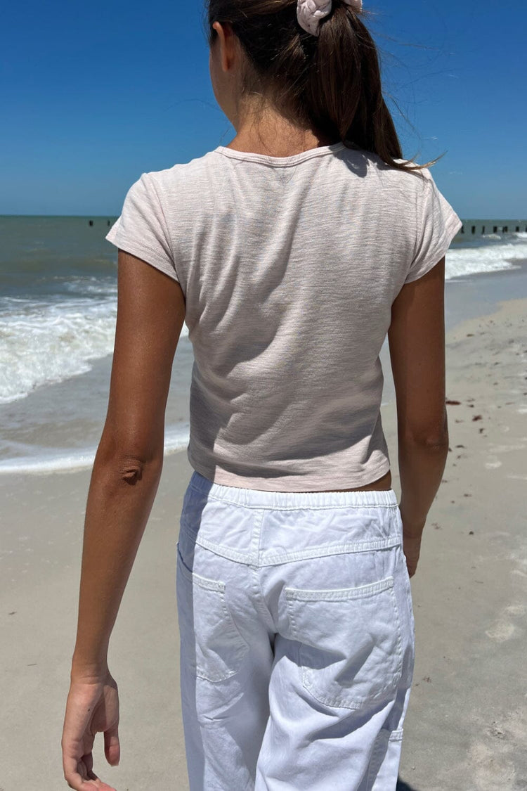 Hailie Basic Top - Brandy Melville