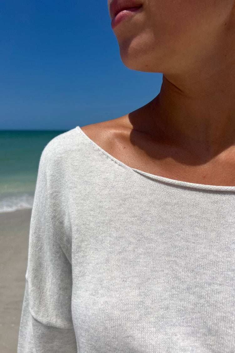 Cameron Cropped Sweater - Brandy Melville
