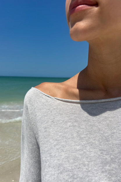 Cameron Cropped Sweater - Brandy Melville