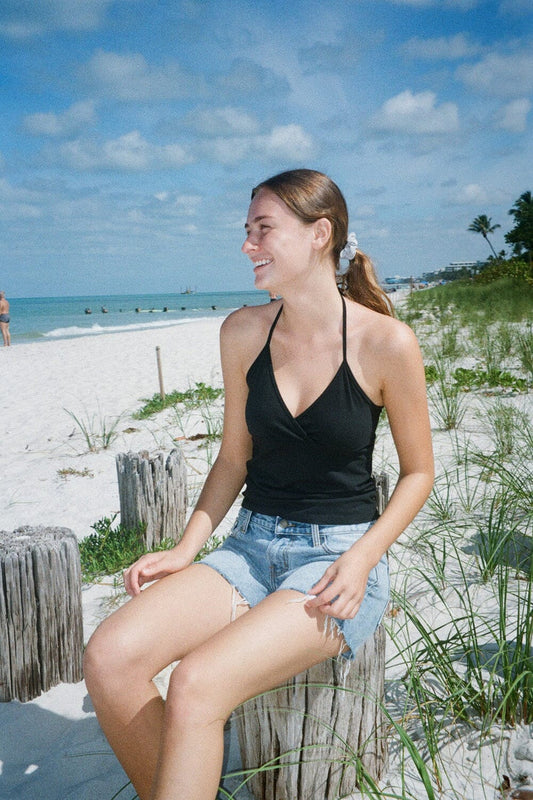 Calina Halter Top - Brandy Melville