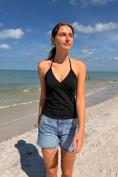 Calina Halter Top - Brandy Melville