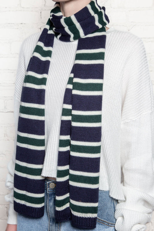 Striped Scarf - Brandy Melville