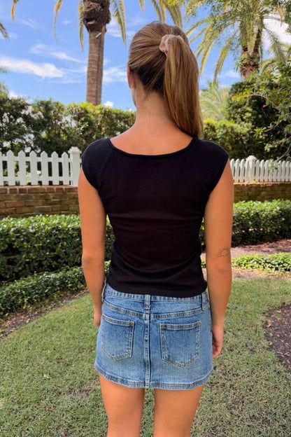 Dahlia Knit Top - Brandy Melville