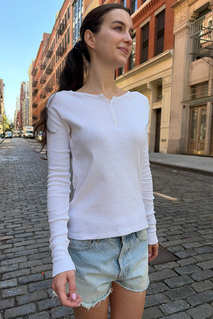 Callan Long Sleeve Top - Brandy Melville