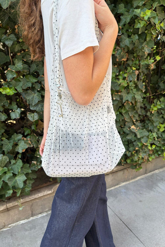 Mesh Shoulder Bag - Brandy Melville