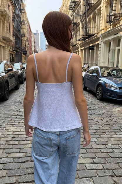 Amara Ruffle Tank - Brandy Melville