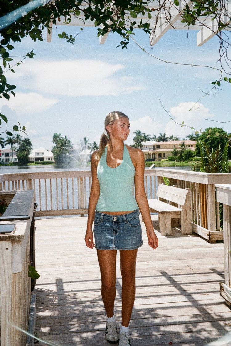 Elly Halter Top - Brandy Melville