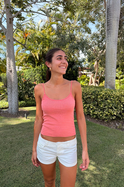 Skylar Striped Tank - Brandy Melville