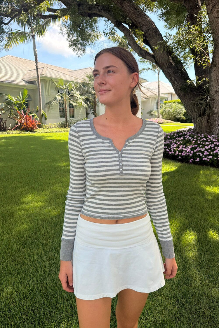 Zelly Striped Top - Brandy Melville